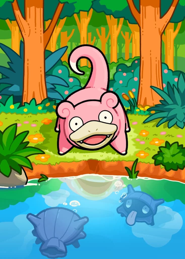 Slowpoke full art (Pokémon TCG Pocket)