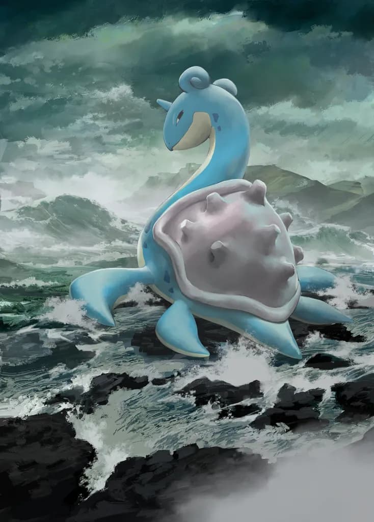 Team Rocket's Lapras full art (Pokémon TCG Pocket)
