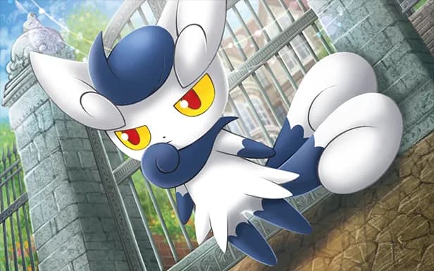 Meowstic full art (Pokémon TCG Pocket)