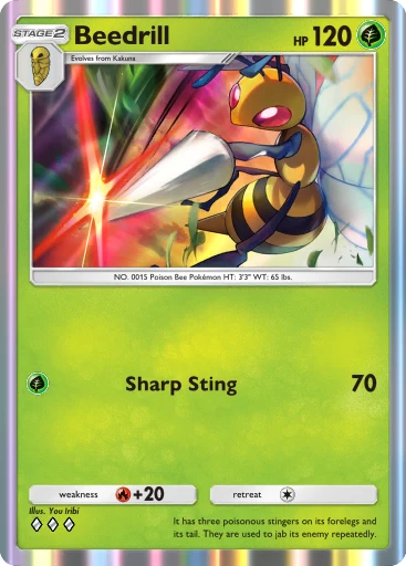 Beedrill ex (Shining Revelry #79/110, 2-Stars) | Pokmon TCG Pocket