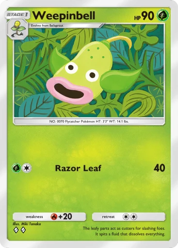 Victreebel (#20, ♦️♦️♦️, Genetic Apex) • Pokémon TCG