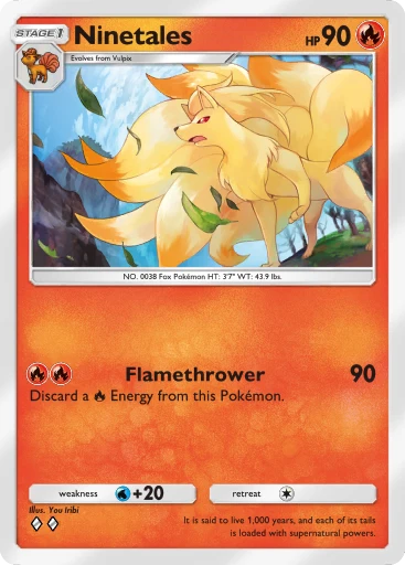 Ninetales - 2 - A1 - #38
