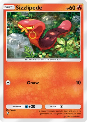 Sizzlipede (Pokémon TCG Pocket)