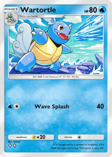 英語版初期　ポケモンカード　Wartortle カメール　shadowless 英語版初期 ポケモンカード Wartortle カメール shadowless