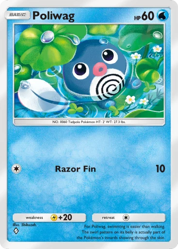 Poliwhirl (Wisdom of Sea and Sky #39/241, 2-Diamonds) | Pokmon TCG Pocket