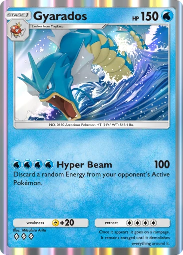 ポケモンカードゲーム Gyarados ex. Gyarados ex 045/198 NM Scarlet and Violet Base Set Pokemon