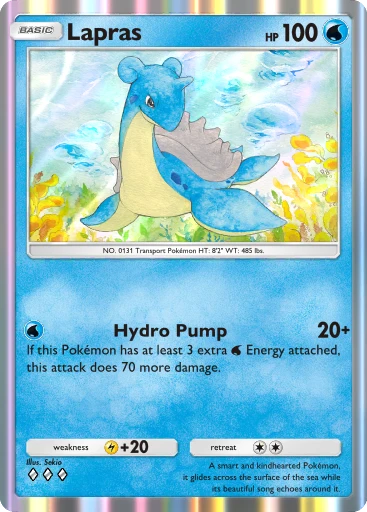 lapras pokemon card Pokemon Card】MISTY'S LAPRAS【AR】(072/063) (SV9a) Japanese PSA10 – Fandom  Tokyo main image 1