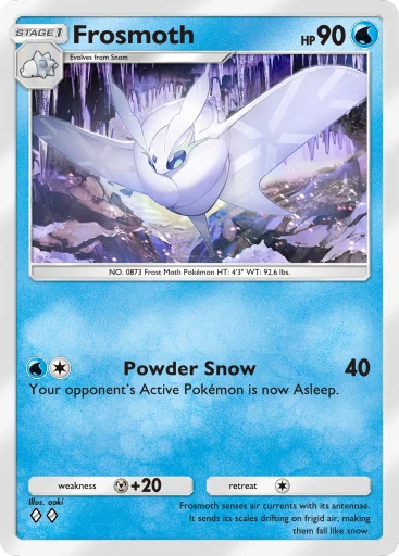 Frosmoth (Genetic Apex #93/226, 2-Diamonds) | Pokmon TCG Pocket Frosmoth (Genetic Apex #93/226, 2-Diamonds) | Pokmon TCG Pocket