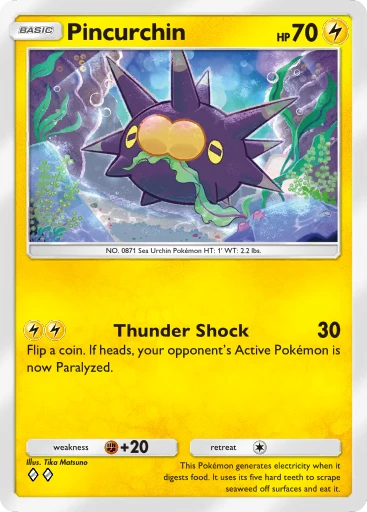Pincurchin (Genetic Apex #112/226, 1-Diamond) | Pokmon TCG Pocket Pincurchin (Genetic Apex #112/226, 1-Diamond) | Pokmon TCG Pocket