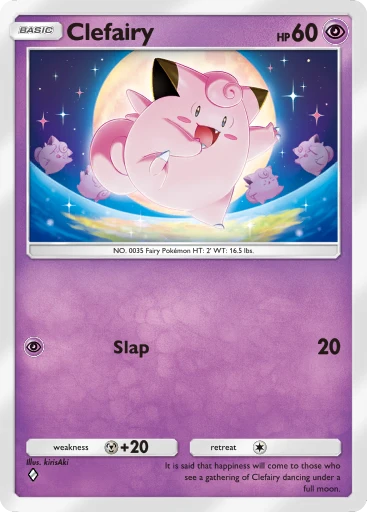 Clefairy (#22, ♦️, Extradimensional Crisis) • Pokémon TCG