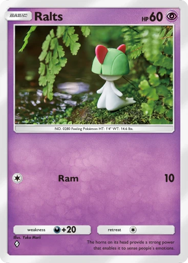 Ralts (Eevee Grove #97/107, 1-Star Shiny) | Pokémon TCG Pocket