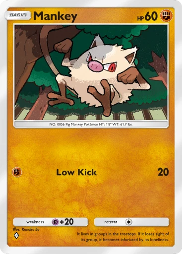 Mankey - 1 - A1 - #141