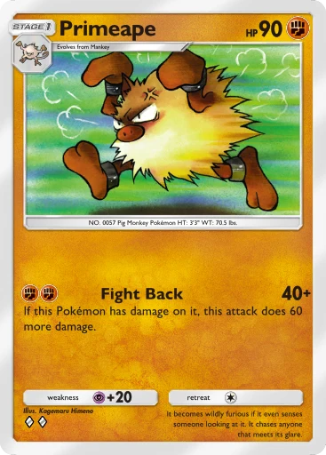 Primeape - 2 - A1 - #142
