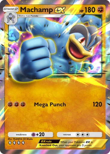 Machamp (#278, Genetic Apex) • Pokémon TCG Pocket