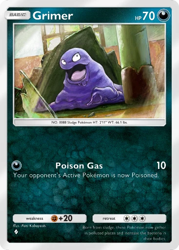 grimer pokemon card value Pokémon Topps Chrome Series 1 & 2 Singles