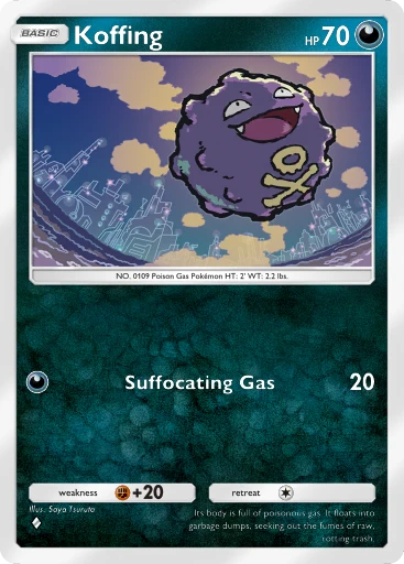 Koffing - 1 - A1 - #176