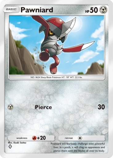 Pawniard (Genetic Apex #179/226, 1-Diamond) | Pokmon TCG Pocket