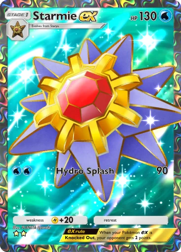 Starmie (#257, Genetic Apex) • Pokémon TCG Pocket