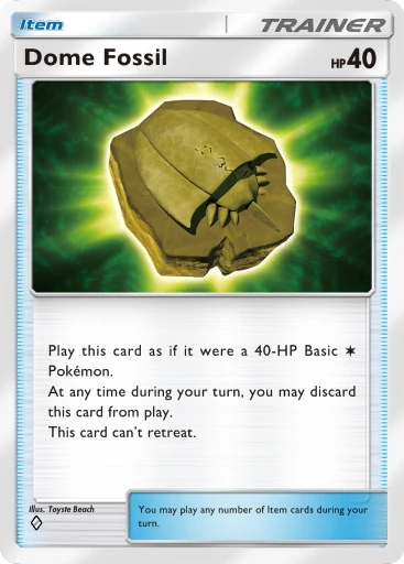 pokemon card fossil Pokemon Card Japanese 155/165 Old Dome Fossil sv2a TCG main image 1