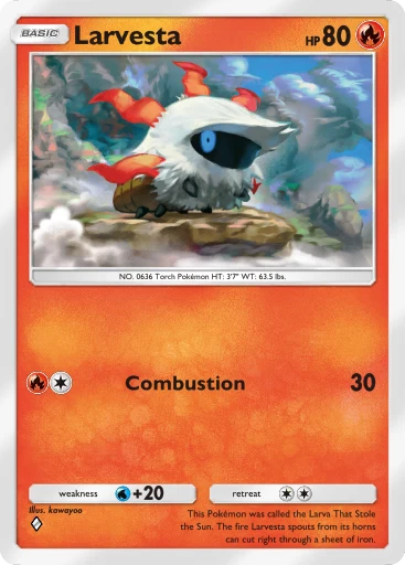 Larvesta (Pokémon TCG Pocket)