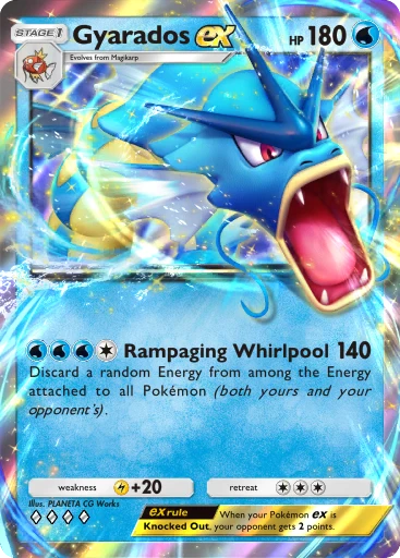 Gyarados ex (#234, ✨✨, Wisdom of Sea and Sky) • Pokémon
