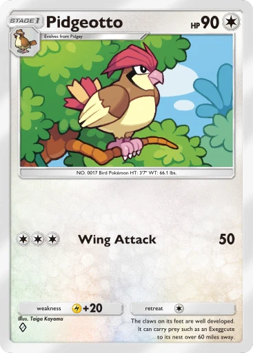 Pidgeotto (Mythical Island #58/86, 1-Diamond) | Pokmon TCG Pocket
