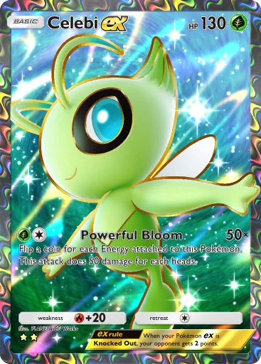 Celebi ex (#75, Mythical Island) • Pokémon TCG Pocket