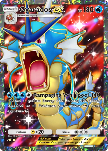 Gyarados ex (#234, ✨✨, Wisdom of Sea and Sky) • Pokémon