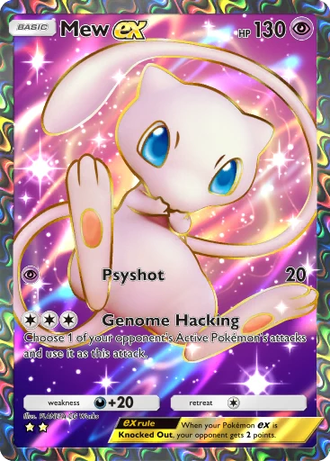 Mew ex (Ilha Mítica #77/86, 2 Estrelas) | Pokémon TCG Pocket