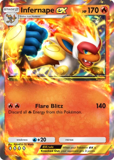 Pokemon Card Game) Infernape / ゴウカザル 070/066 AR