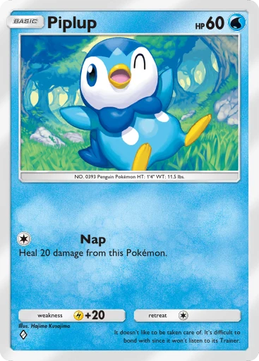 Piplup (PROMO-A #34/92, Promo) | Pokémon TCG Pocket