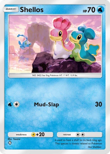 2007 Pokemon, Secret Wonders, #8/132 Gastrodon East Sea LV