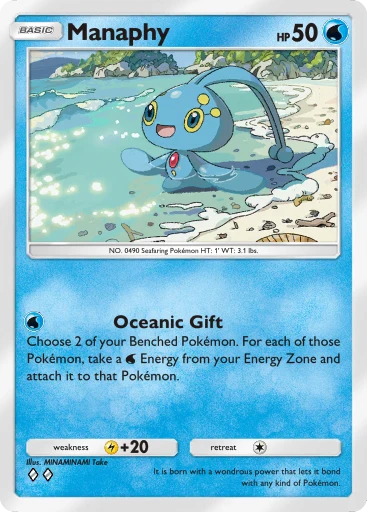 Manaphy - 2 - A2 - #50