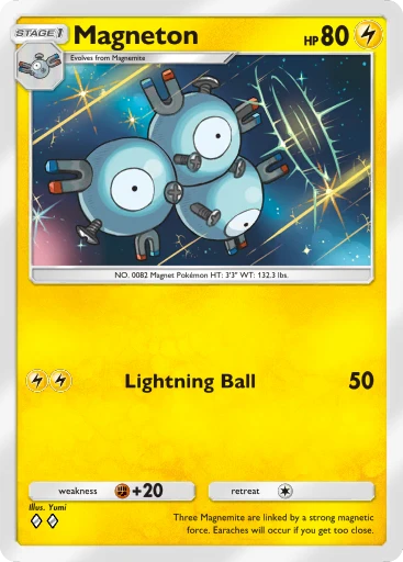Magneton & Forretress Pokemon Card Vintage Holo Rare Japan