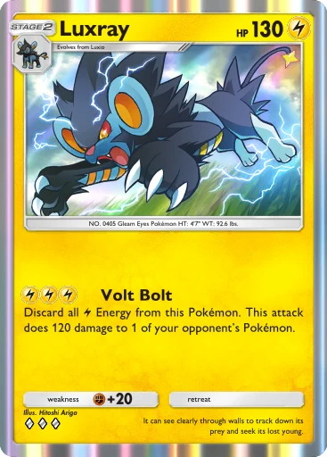 Luxray (Space-Time Smackdown #60/208, 3-Diamonds) | Pokmon TCG Pocket Luxray (Space-Time Smackdown #60/208, 3-Diamonds) | Pokmon TCG Pocket