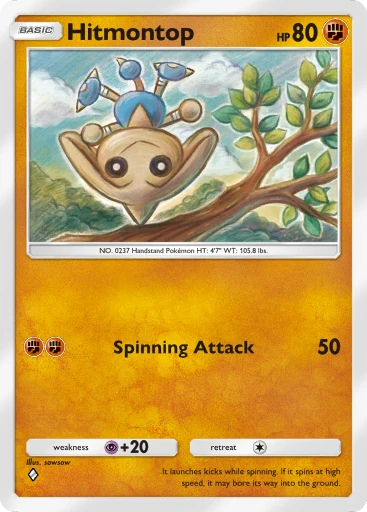 Hitmontop - 1 - A2 - #85