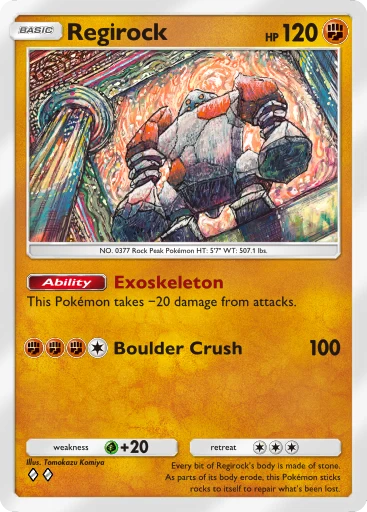 Regirock - 2 - A2 - #87