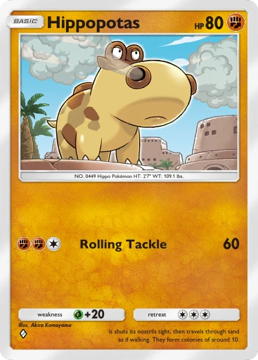 Hippopotas (Pokémon TCG Pocket)