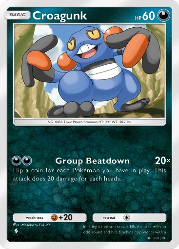 Croagunk - 1 - A2 - #107