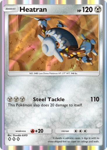 Heatran (#13, ♦️♦️♦️, Triumphant Light) • Pokémon TCG