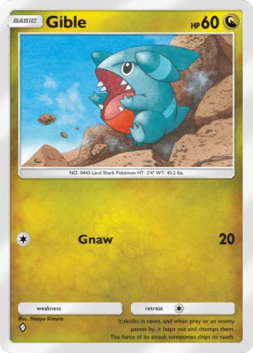 Gible - 1 - A2 - #121