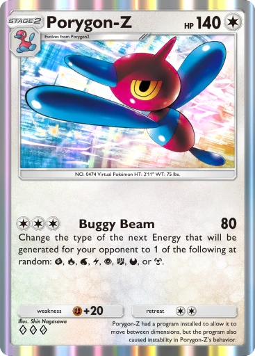 Porygon2 (#128, ♦️♦️, Space-Time Smackdown) • Pokémon