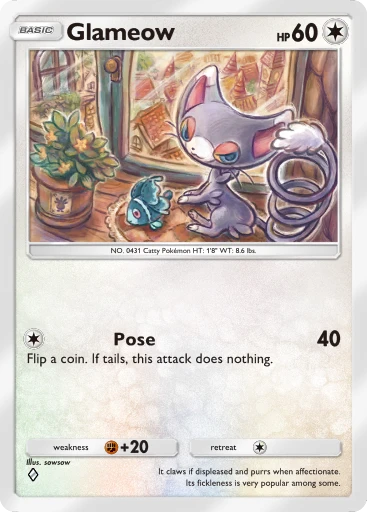 Glameow (Pokémon TCG Pocket)