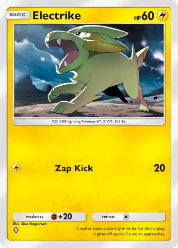 Electrike (Triumphant Light #27/96, 1-Diamond) | Pokmon TCG Pocket