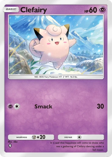 Clefairy (#16, 🎁, PROMO-A) • Pokémon TCG Pocket