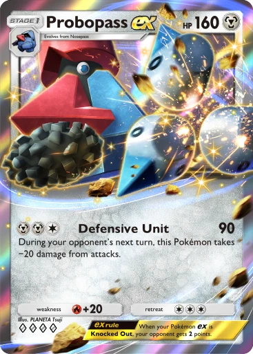 probopass pokemon card value Pokemon Sun & Moon Guardians Rising Card: PROBOPASS - 86/145 - REVERSE main image 1