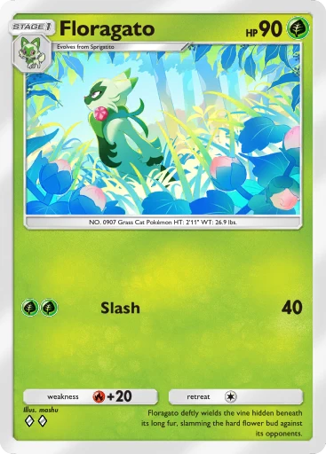 Floragato (Pokémon TCG Pocket)
