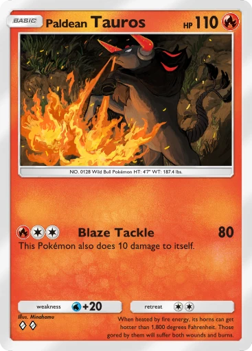 Paldean Tauros (Pokémon TCG Pocket)