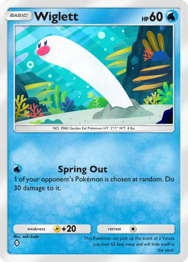 Wiglett (Shining Revelry #18/110, 1-Diamond) | Pokmon TCG Pocket