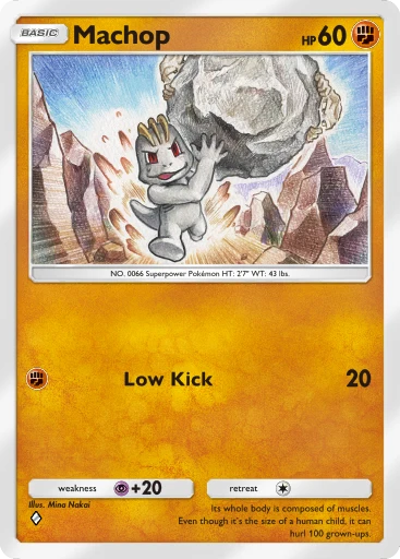 Machop - 1 - A2b - #37